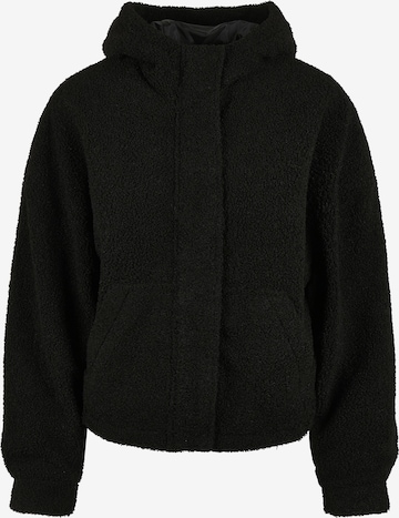 Urban Classics Between-Season Jacket in Black: front