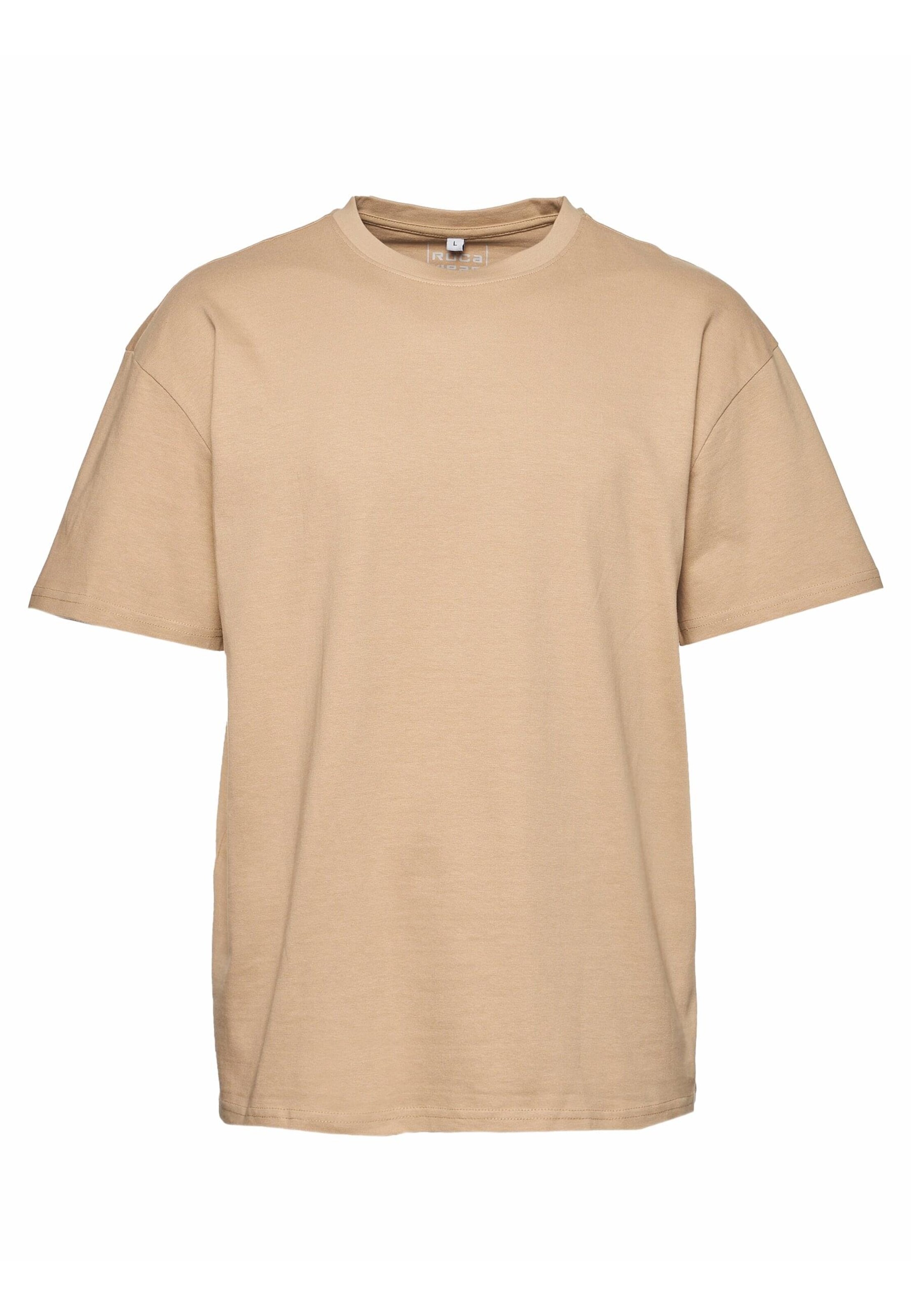 T-Shirt ROCAWEAR en beige : devant