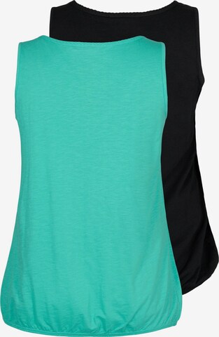 Zizzi Top 'Loa' in Green