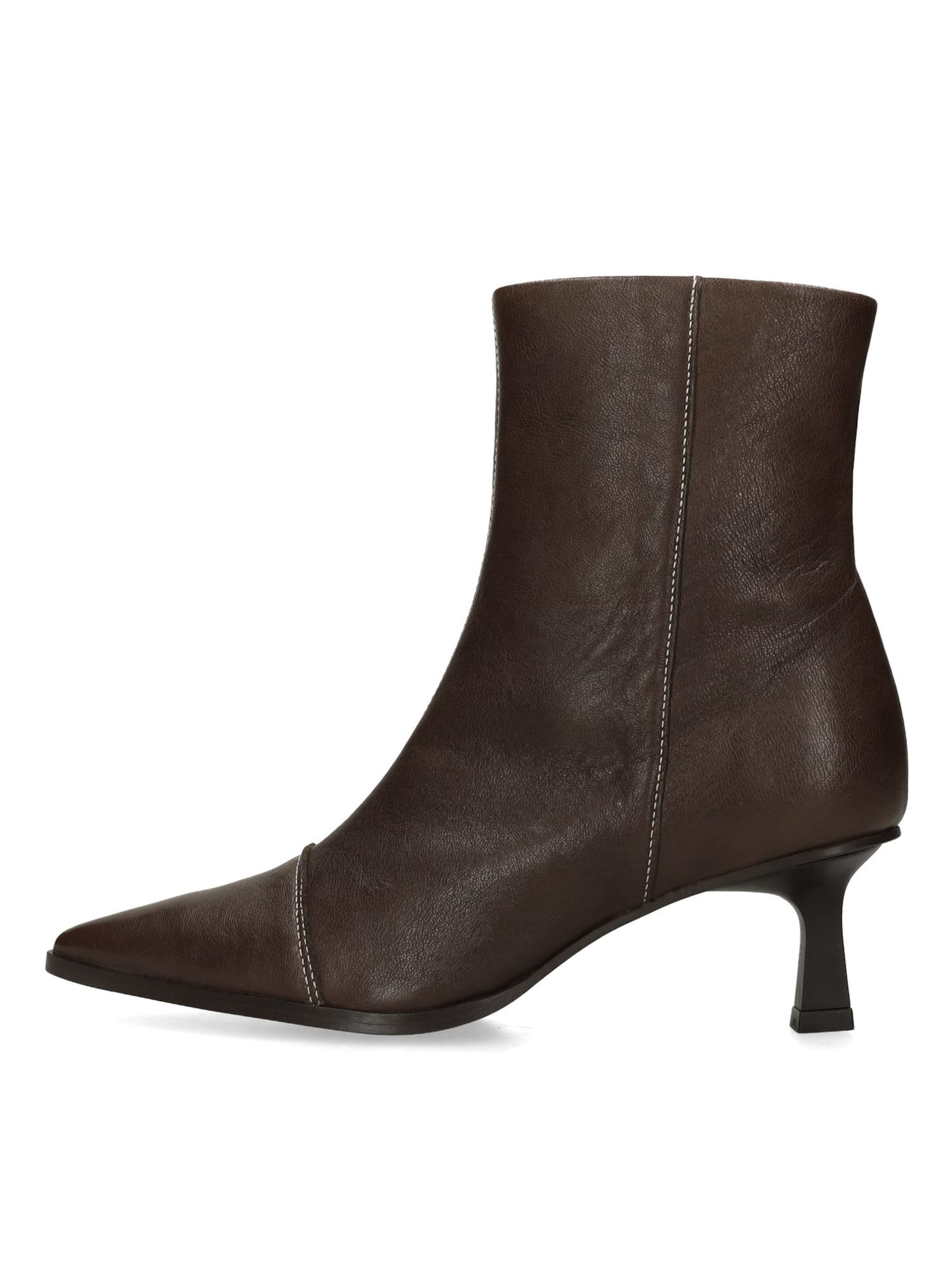 MANFIELD Stiefelette in Braun