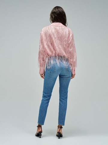 Skinny Jean 'Wonder' Salsa Jeans en bleu