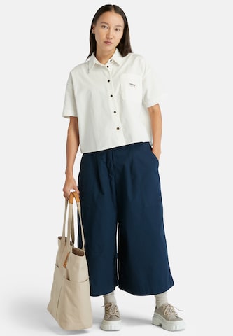 TIMBERLAND Wide Leg Culotte in Blau