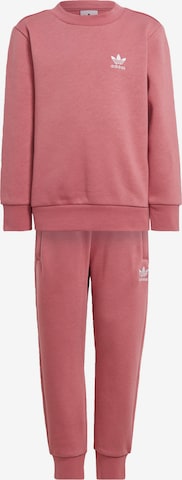 ADIDAS ORIGINALS Joggingová souprava 'Adicolor' – pink: přední strana