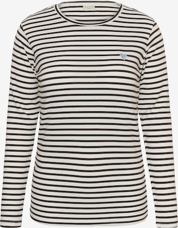 KAFFE CURVE Shirt in Weiß: Vorderseite
