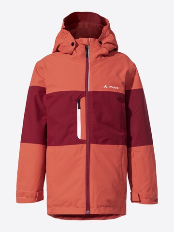 VAUDE Sports jacket 'KD Snow Cup J' in Red
