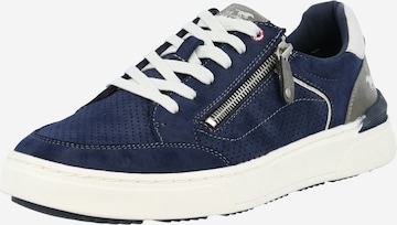 MUSTANG Sneakers laag in Blauw: voorkant