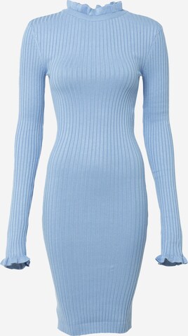 PIECES Knitted dress 'Laisa' in Blue: front