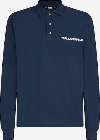 Karl Lagerfeld - Camiseta en azul: frente