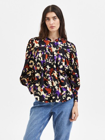 SELECTED FEMME Blus 'Holda' i svart: framsida