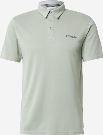 COLUMBIATehnička sportska majica 'Nelson' - zelena boja: prednji dio