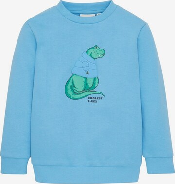 TOM TAILOR Sweatshirt in Blauw: voorkant