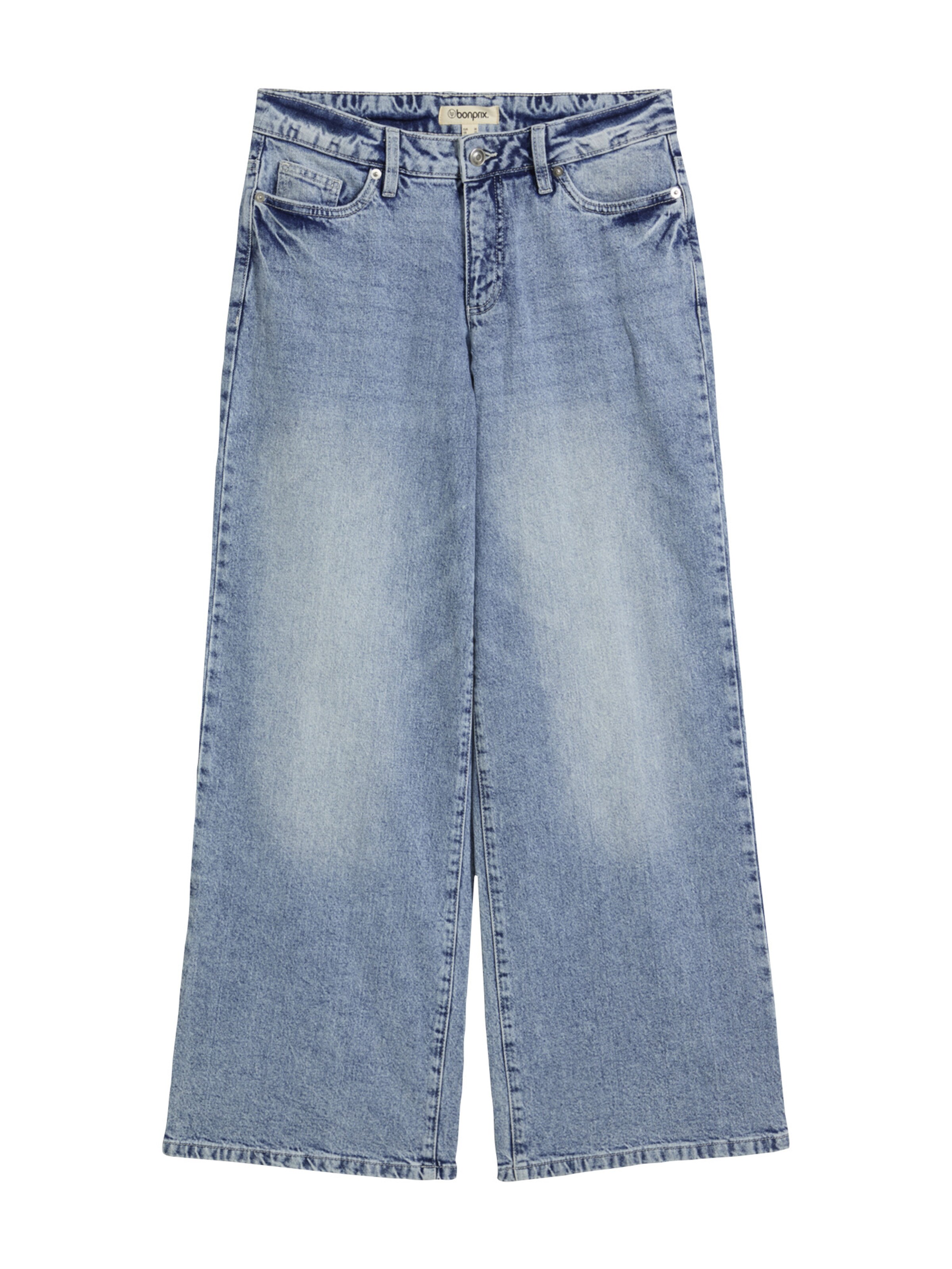 bonprix Loosefit Jeans in Blau: Vorderseite