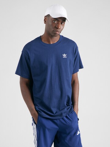 ADIDAS ORIGINALS Shirt 'ESS' in Blue: front