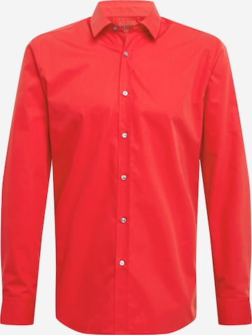 Camicia business 'Elisha02' di HUGO in rosso: frontale