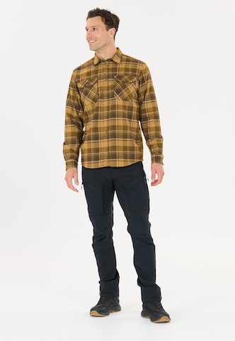Whistler Regular Fit Hemd 'Bargo' in Braun
