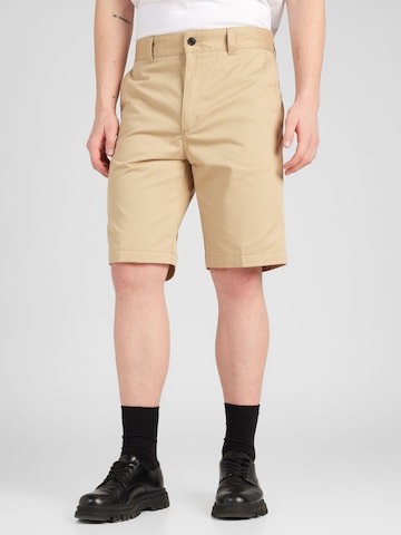 HUGO Red Regular Chino 'Darik' in Beige: voorkant