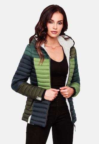 NAVAHOO Between-Season Jacket 'Multikulti' in Green