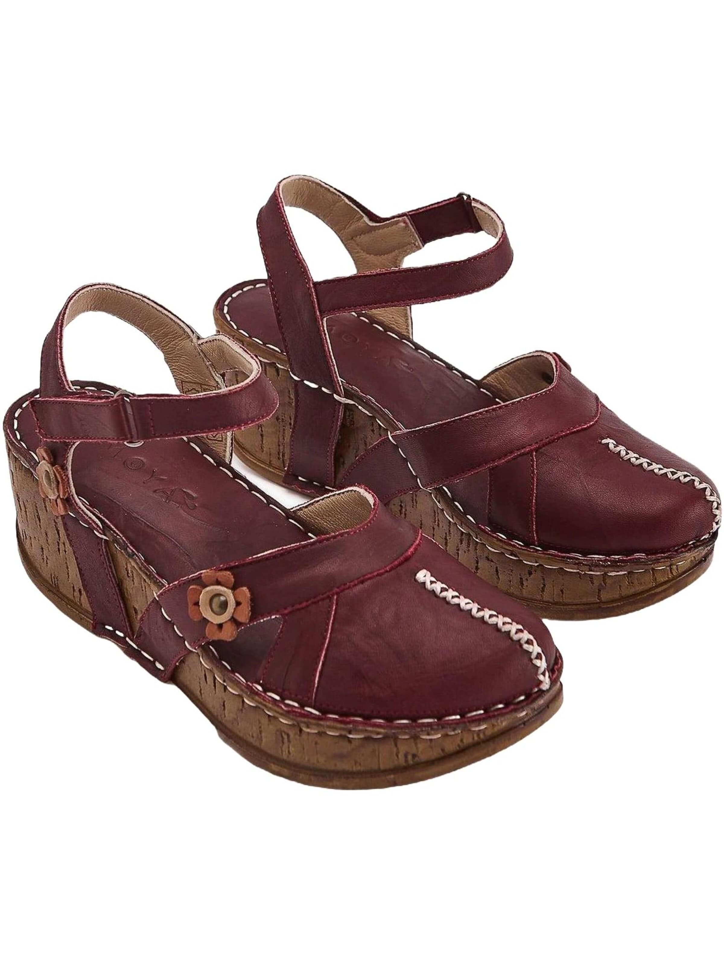 Limoya Sandals in Red