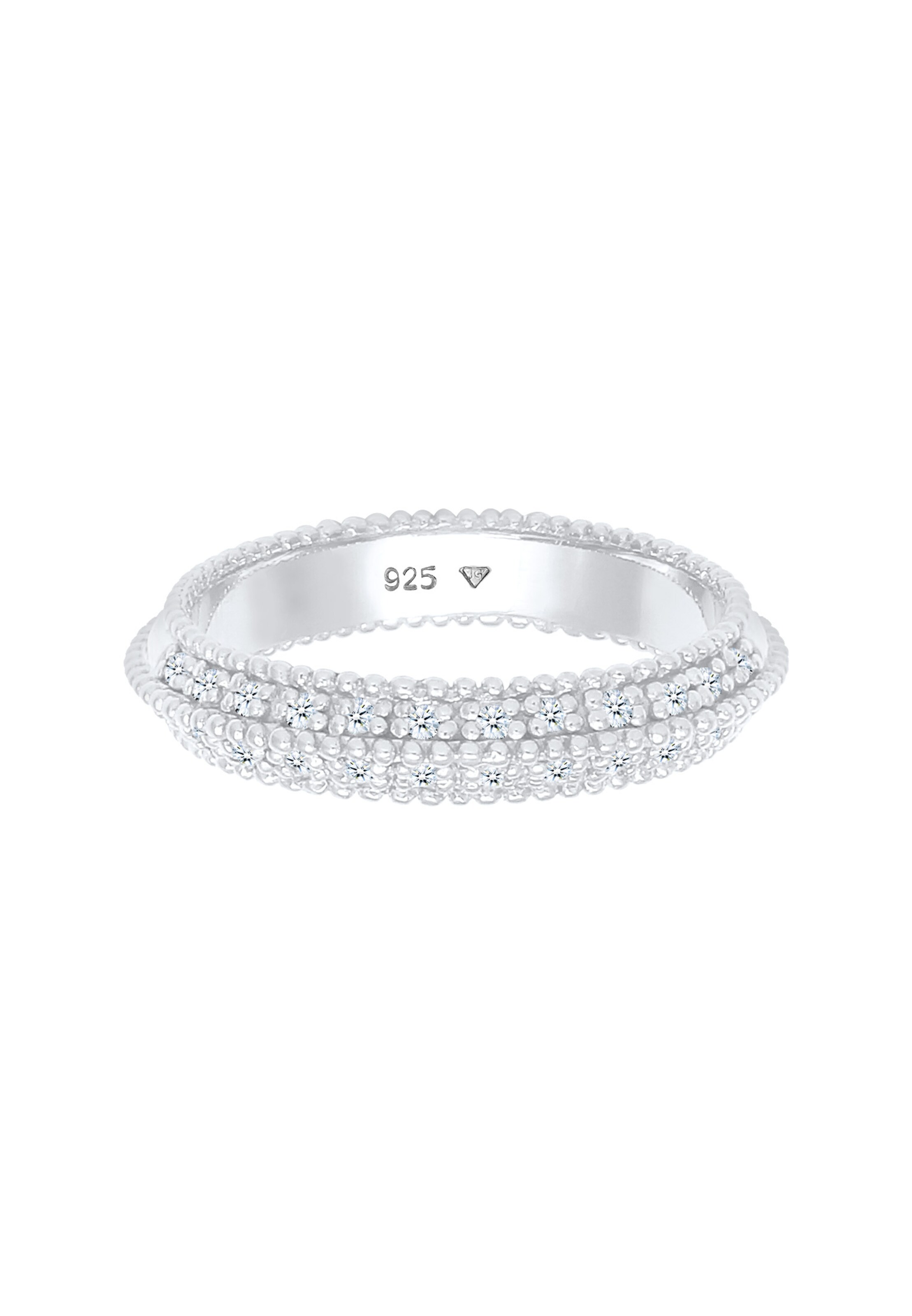 Elli DIAMONDS Ring 'Eternity' in Silver