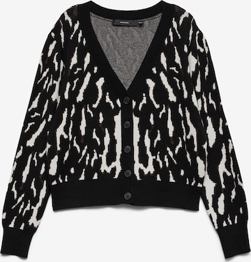 VERO MODA Strickjacke 'VMNANCY' in Schwarz: Vorderseite