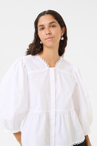 KAREN BY SIMONSEN Blouse 'Annabelle' in Wit