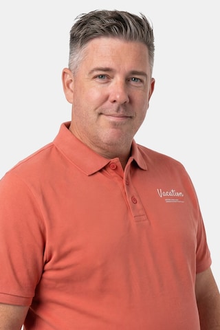 Men Plus Shirt in Oranje