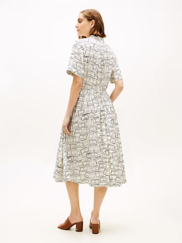 TOMMY HILFIGER Košeľové šaty 'ESS' - Biela