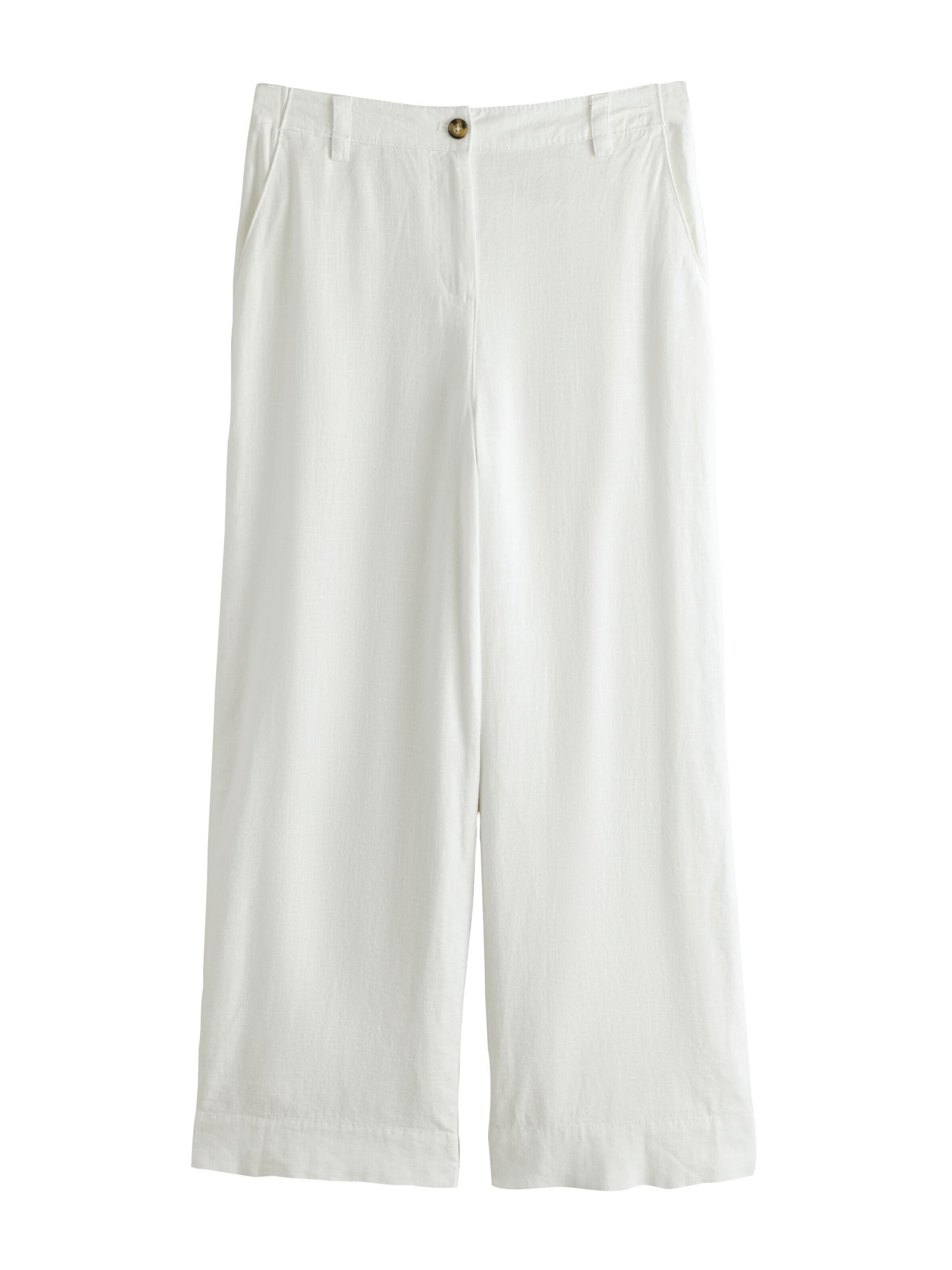 Pantalon Next en blanc : devant