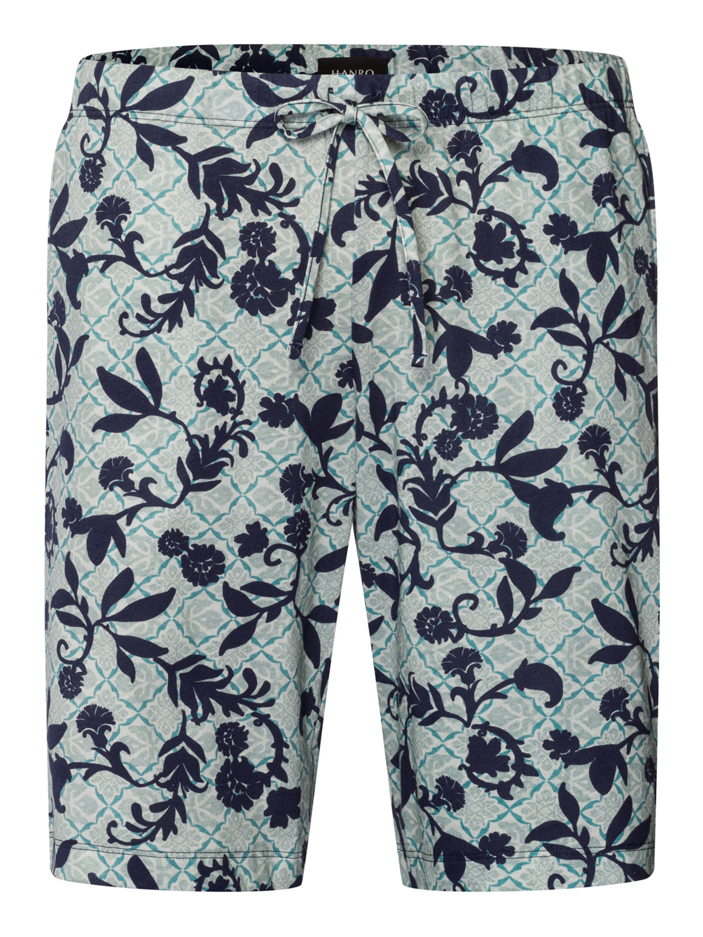 Hanro Pajama pants ' Night & Day ' in Green: front