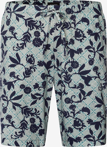 Hanro Pajama pants ' Night & Day ' in Green: front