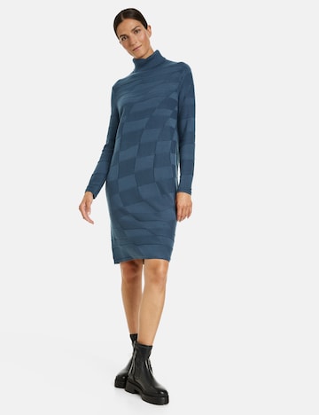 GERRY WEBER Knit dress in Blue