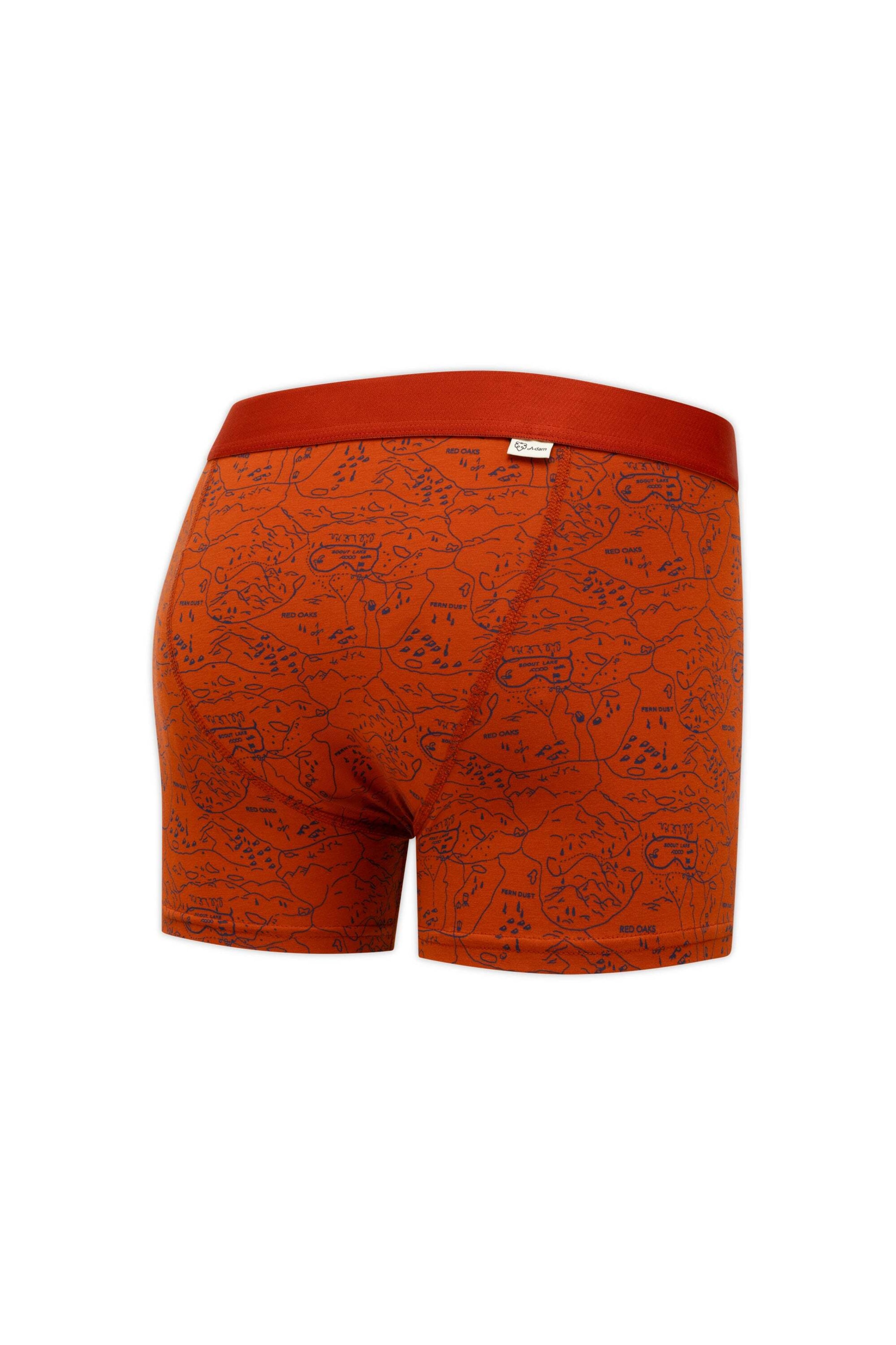Boxers 'Ginger Scoutmap' A-dam en rouge