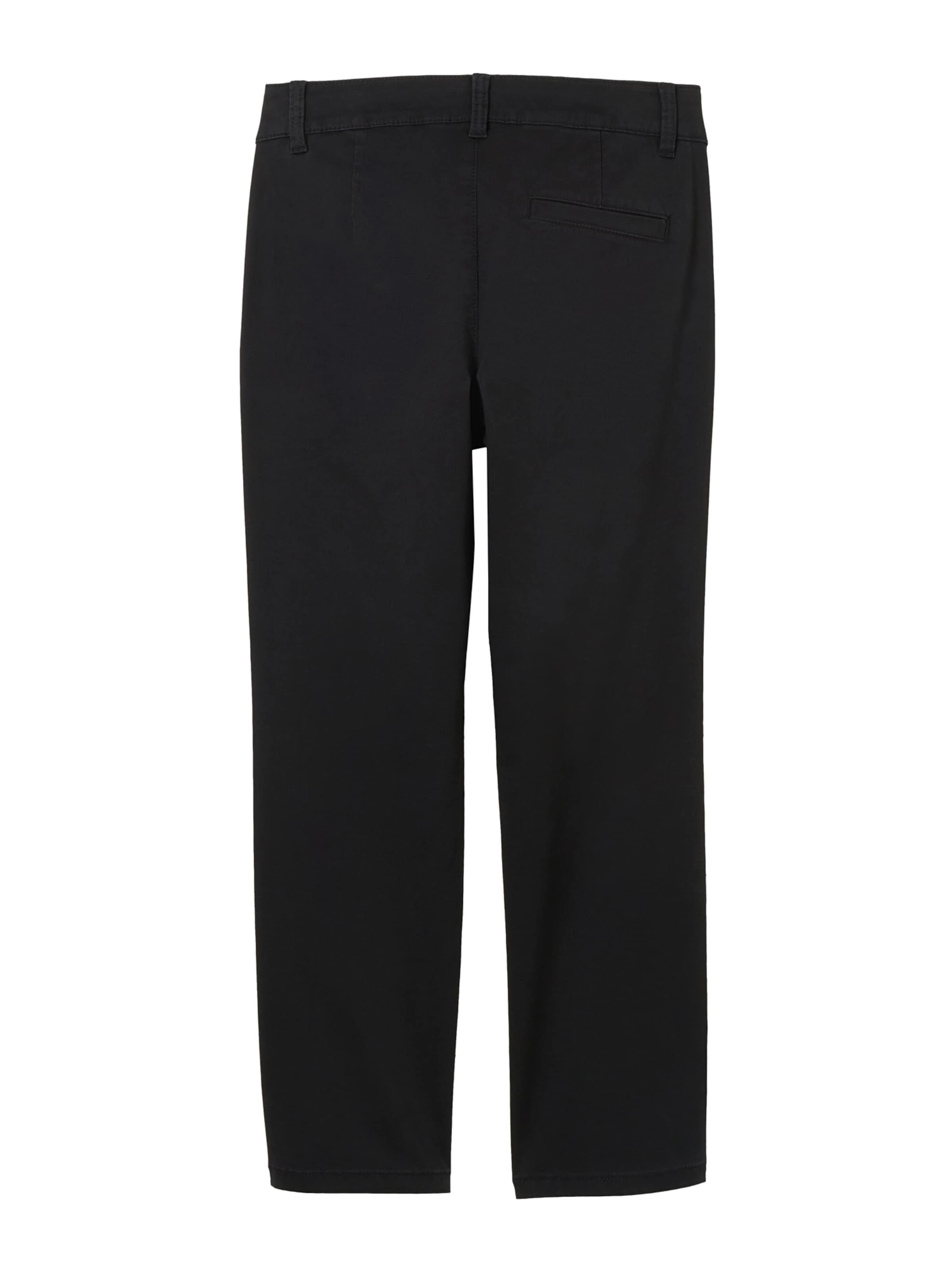 TOM TAILOR Regular Hose in Schwarz