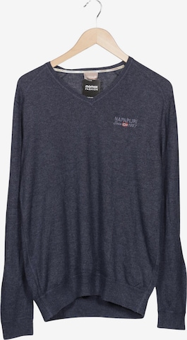 NAPAPIJRI Sweater & Cardigan in XL in Blue: front