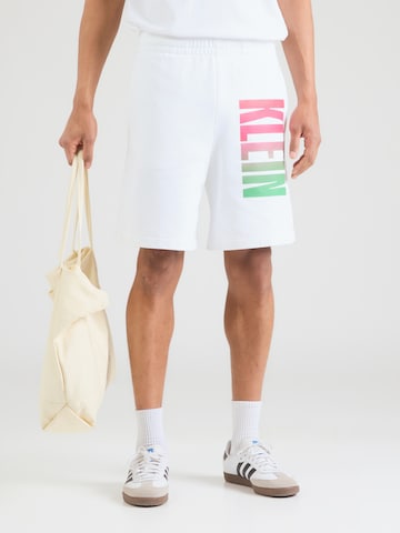 Regular Pantalon 'PRIDE' Calvin Klein Jeans en blanc : devant