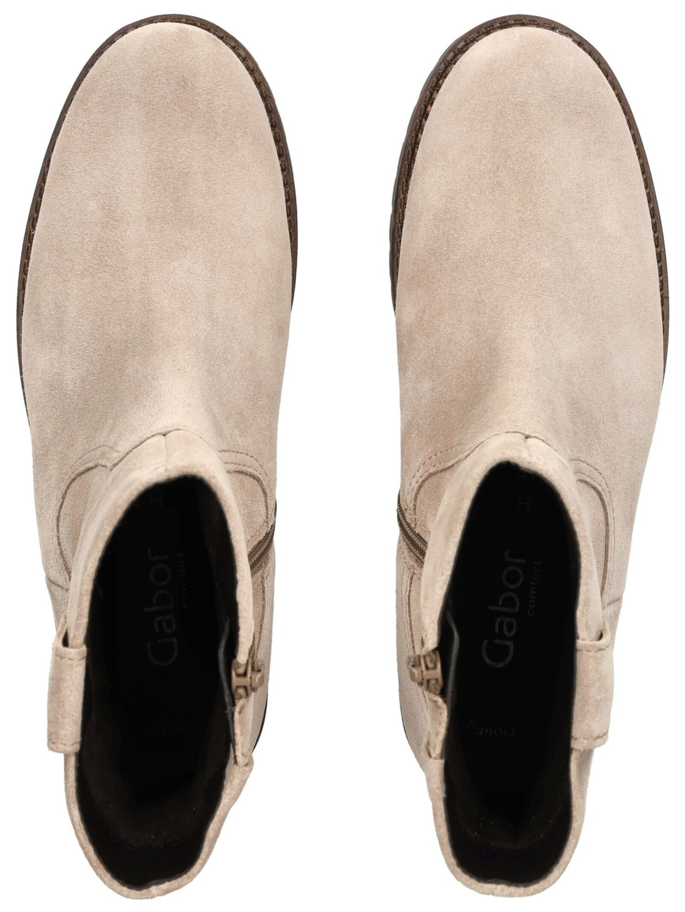 GABOR Enkellaarsjes in Beige