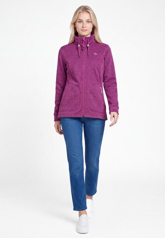 Veste en polaire Schmuddelwedda en rose