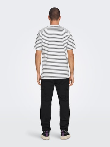 Only & Sons T-Shirt 'Henry' in Weiß
