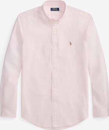 Polo Ralph LaurenSlim Fit Košulja - roza boja: prednji dio