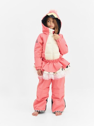 WeeDo Funktionsjakkesæt 'Flamingdo' i pink: forside
