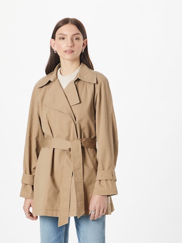 Marc O'Polo Between-Seasons Coat in Brown: front