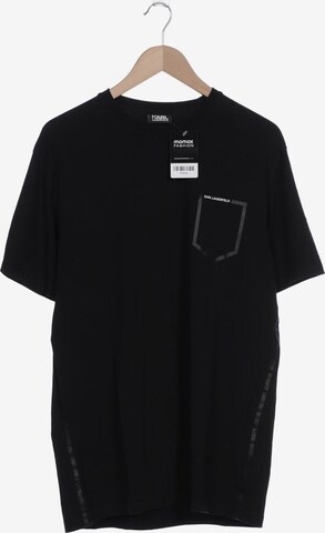 Karl Lagerfeld T-Shirt XL in Schwarz: predná strana