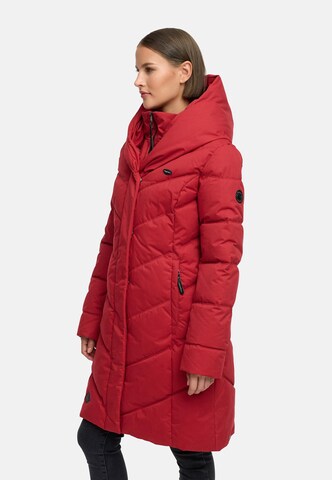 Manteau d’hiver 'Natalka' Ragwear en rouge