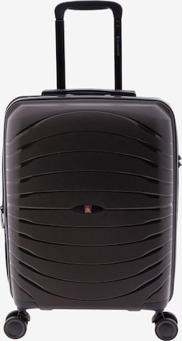 Gladiator Trolley '3400' in Zwart: voorkant