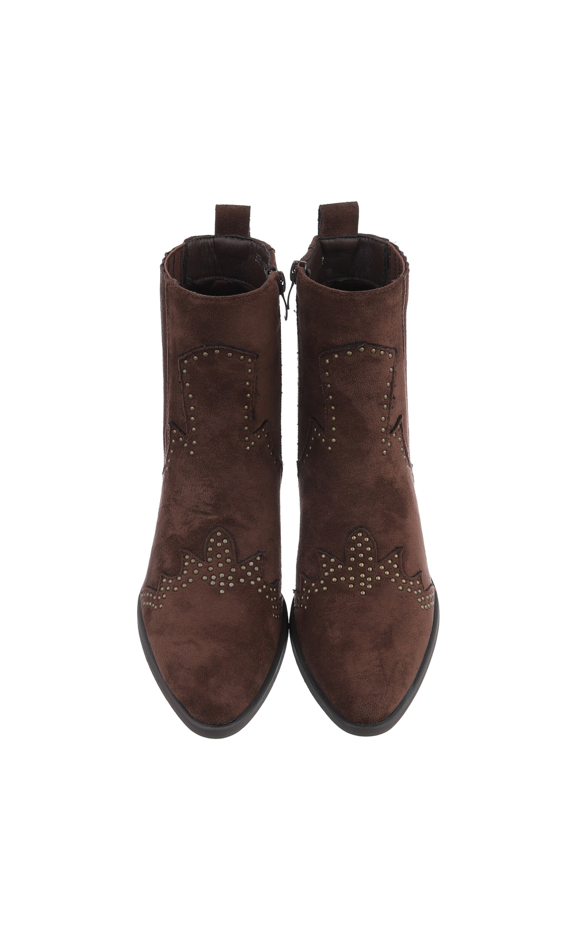 Ital-Design Stiefelette in Braun