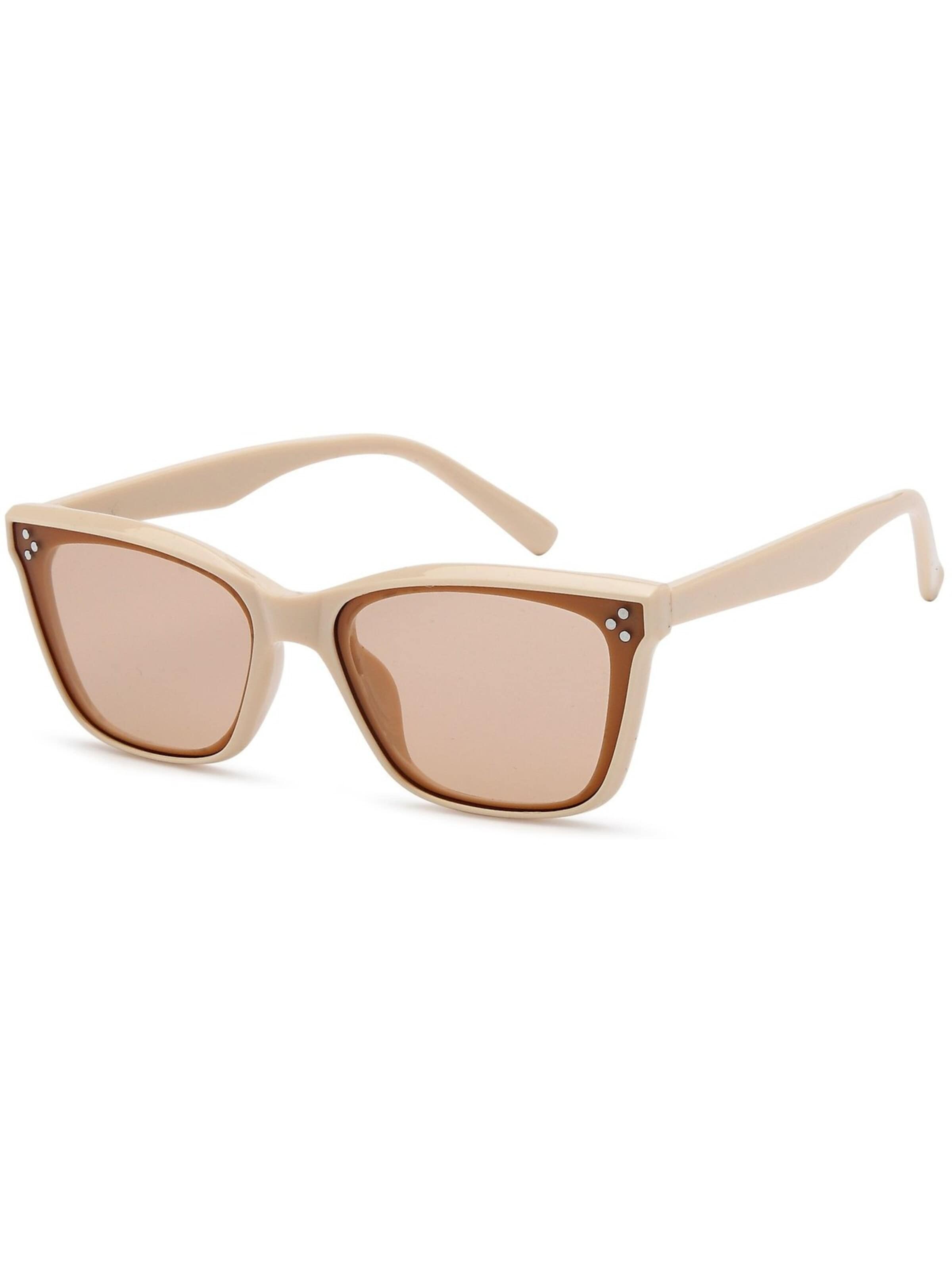 styleBREAKER Sonnenbrille in Braun: Vorderseite