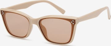 styleBREAKER Sonnenbrille in Braun: Vorderseite