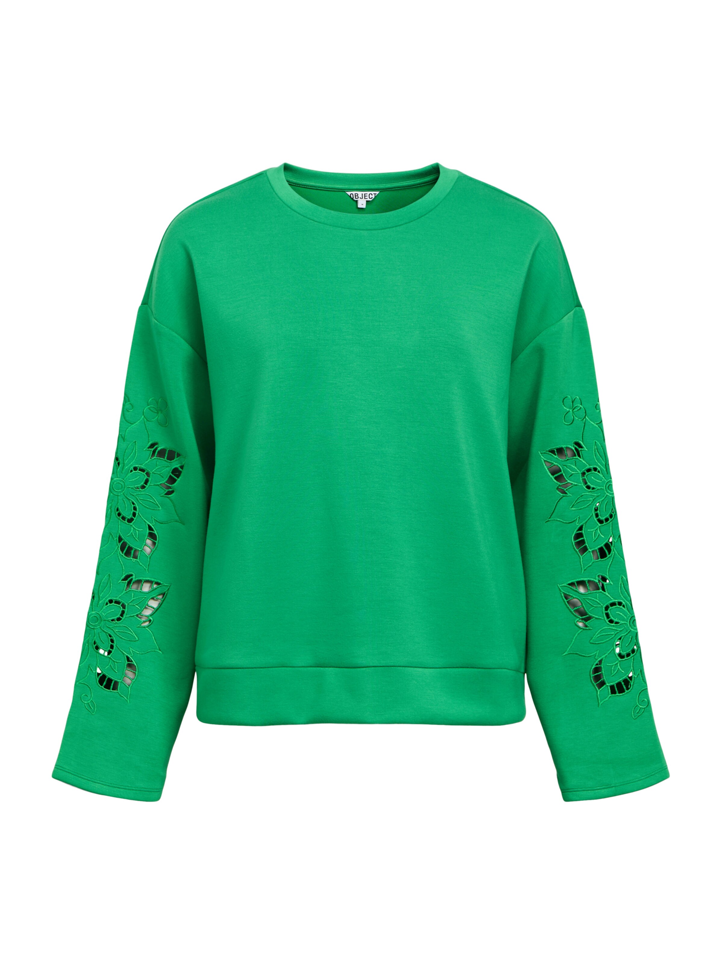 OBJECT Sweatshirt 'OBJDORINA' in Grün: Vorderseite
