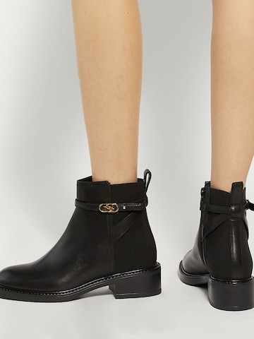 Dune LONDON Stiefelette 'Praisley' in Schwarz