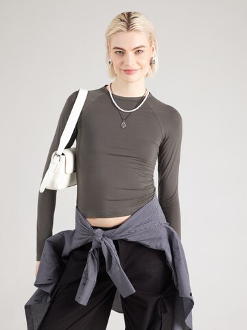 WEEKDAY Póló 'Elma' - szürke: elől